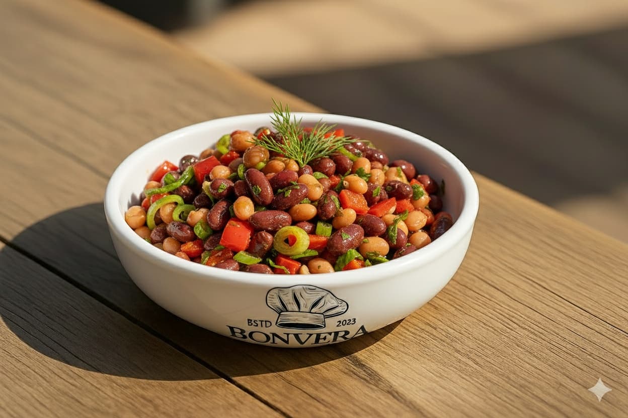 Barbunya Salatası